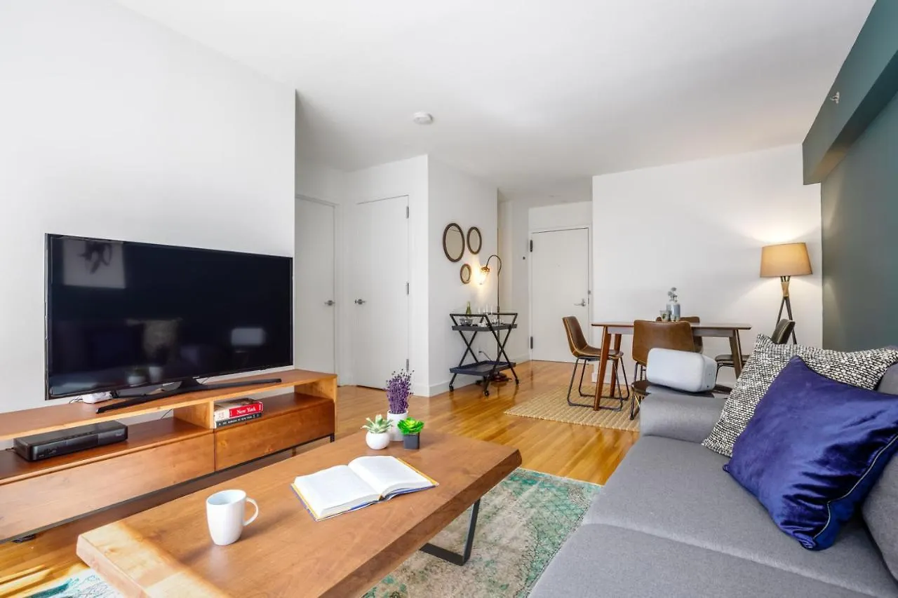 Apartmán Chelsea 1Br W Balcony Gym Doorman Nyc-162 New York