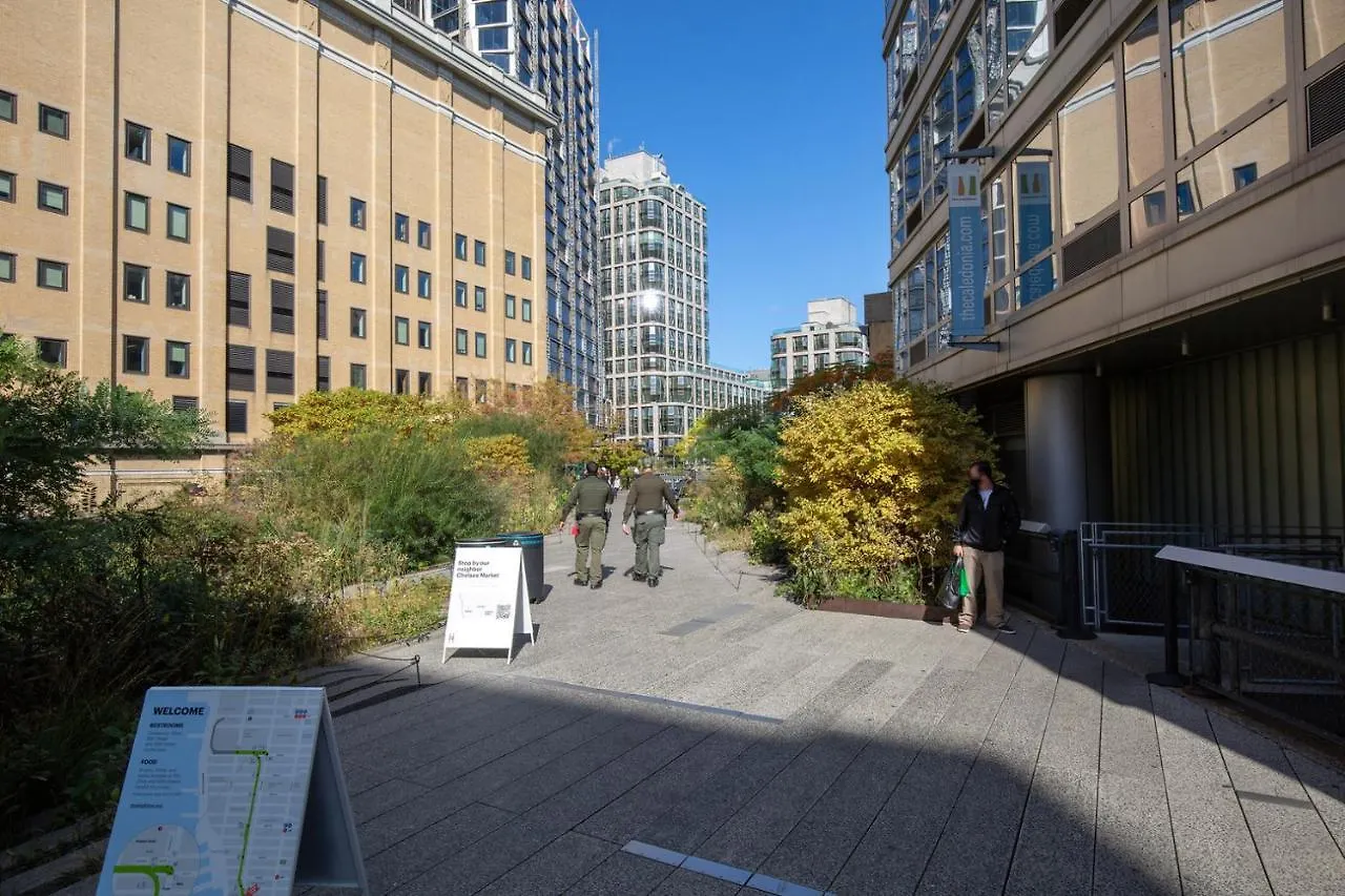 Apartmán Chelsea 1Br W Balcony Gym Doorman Nyc-162 New York